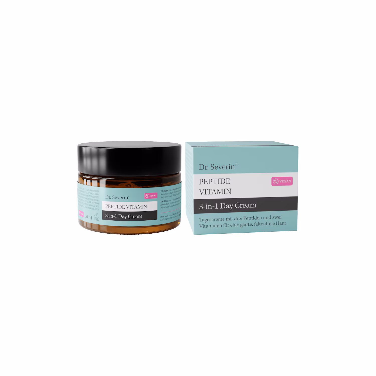 Tagescreme Peptide Vitamin 3-in-1 mit regenerierender Multifunktionspflege