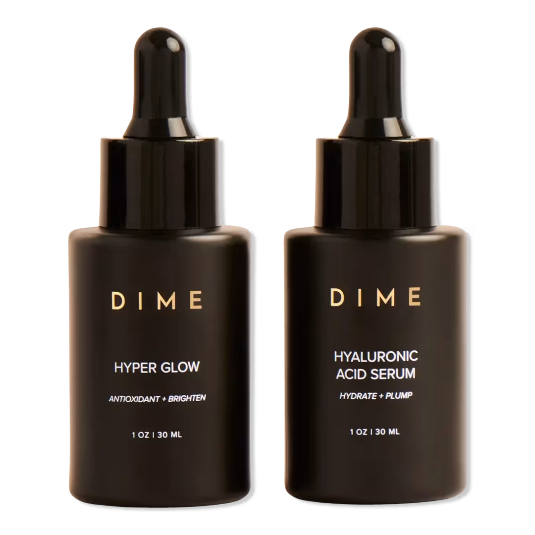 DIME  Hyper Glow + Hyaluronic Acid Serum Duo