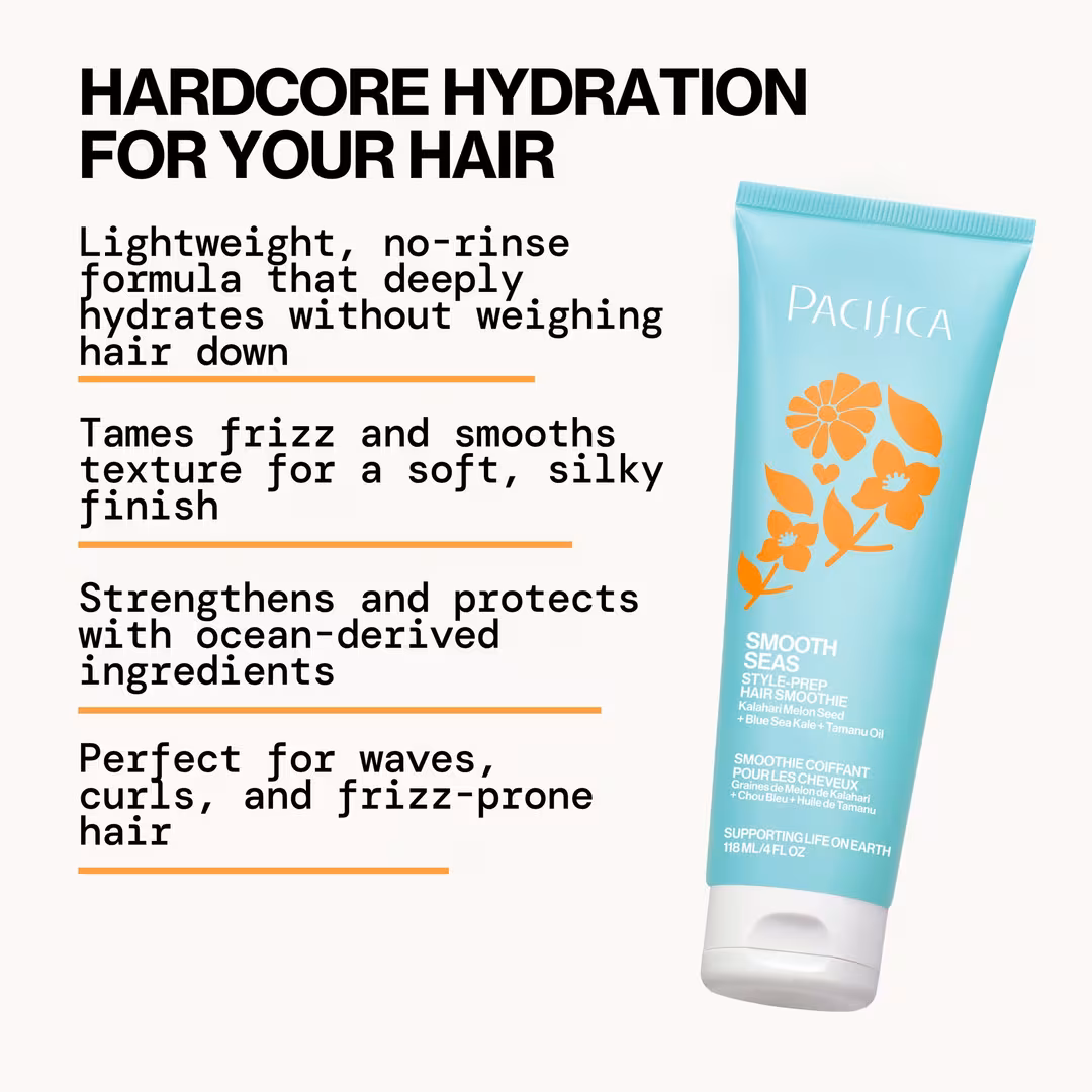 Pacifica  Smooth Seas Style-Prep Hair Smoothie