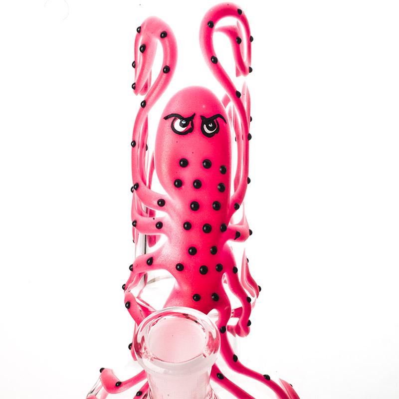 7 Octopus Pattern Glass Bong