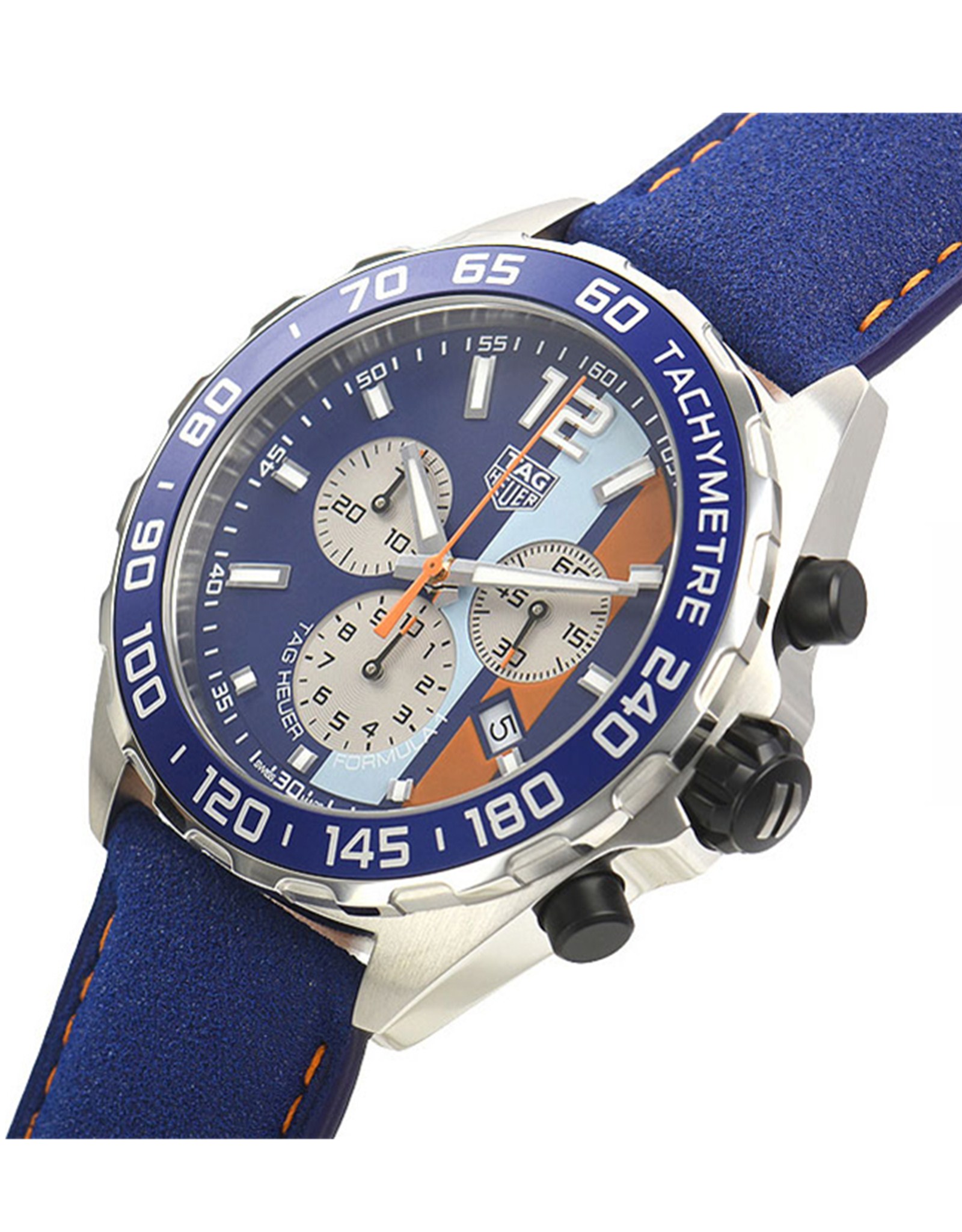 Replica Tag Heuer Formula 1 Gulf Racing Limited Edition Watch CAZ101N.FC8243 43MM