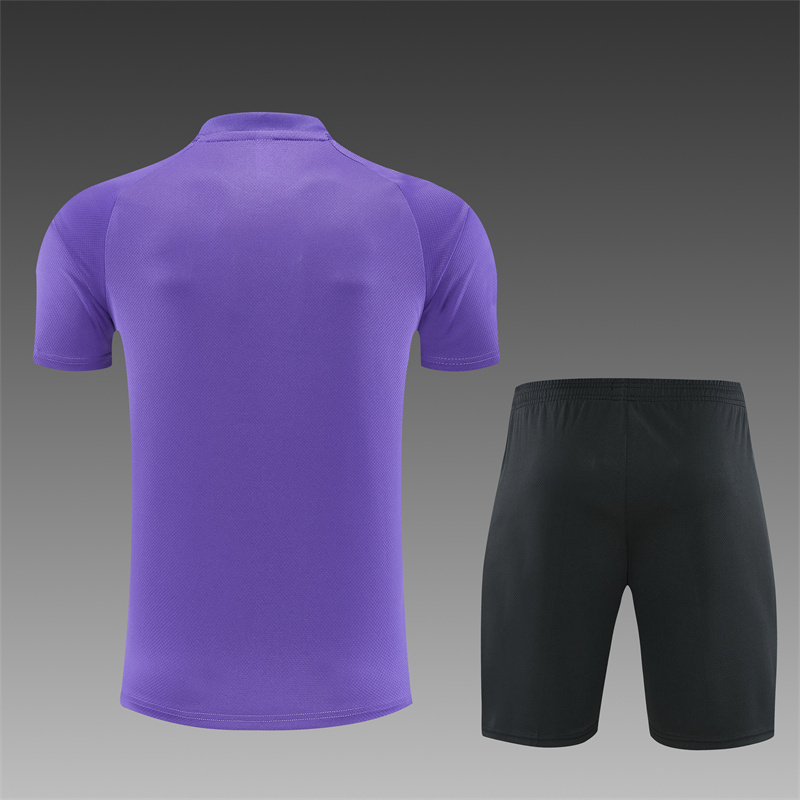 2026/2027 Barcelona Short sleevedtraining clothes (Adult Kids Kit)