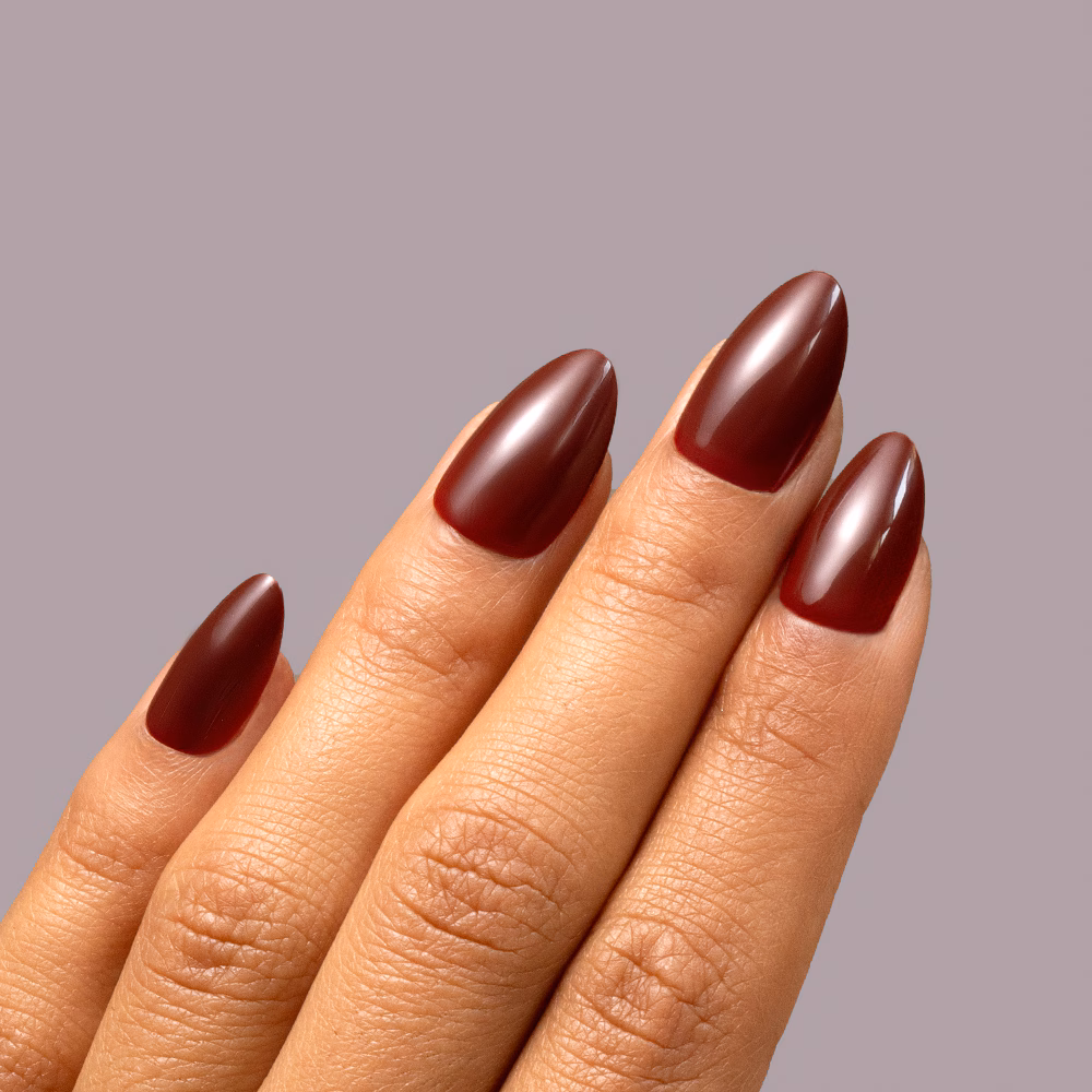 Bloody Mary almond Softgel Press On Nails