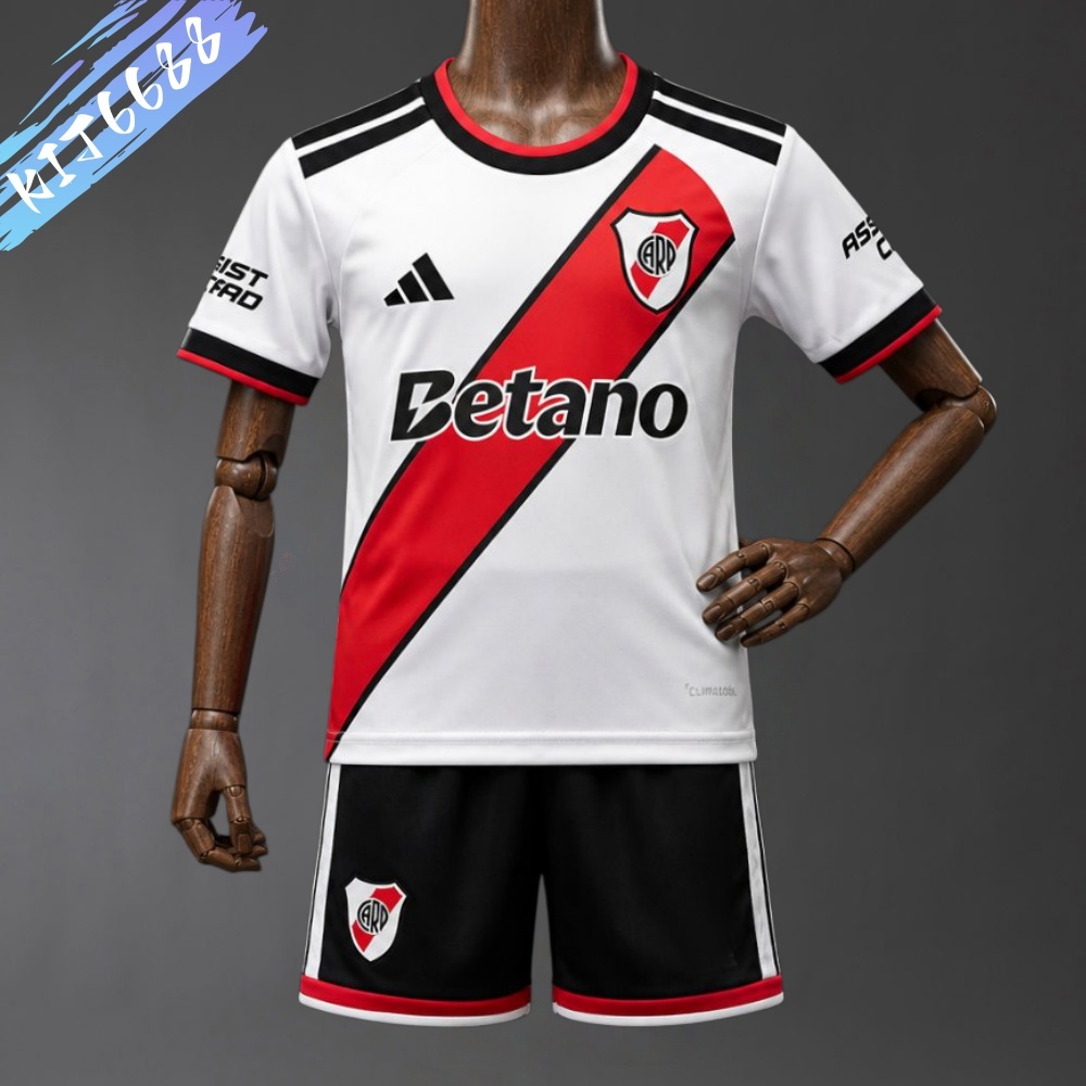 2026/2027 River Home Football Shirt（Kids kit socks）