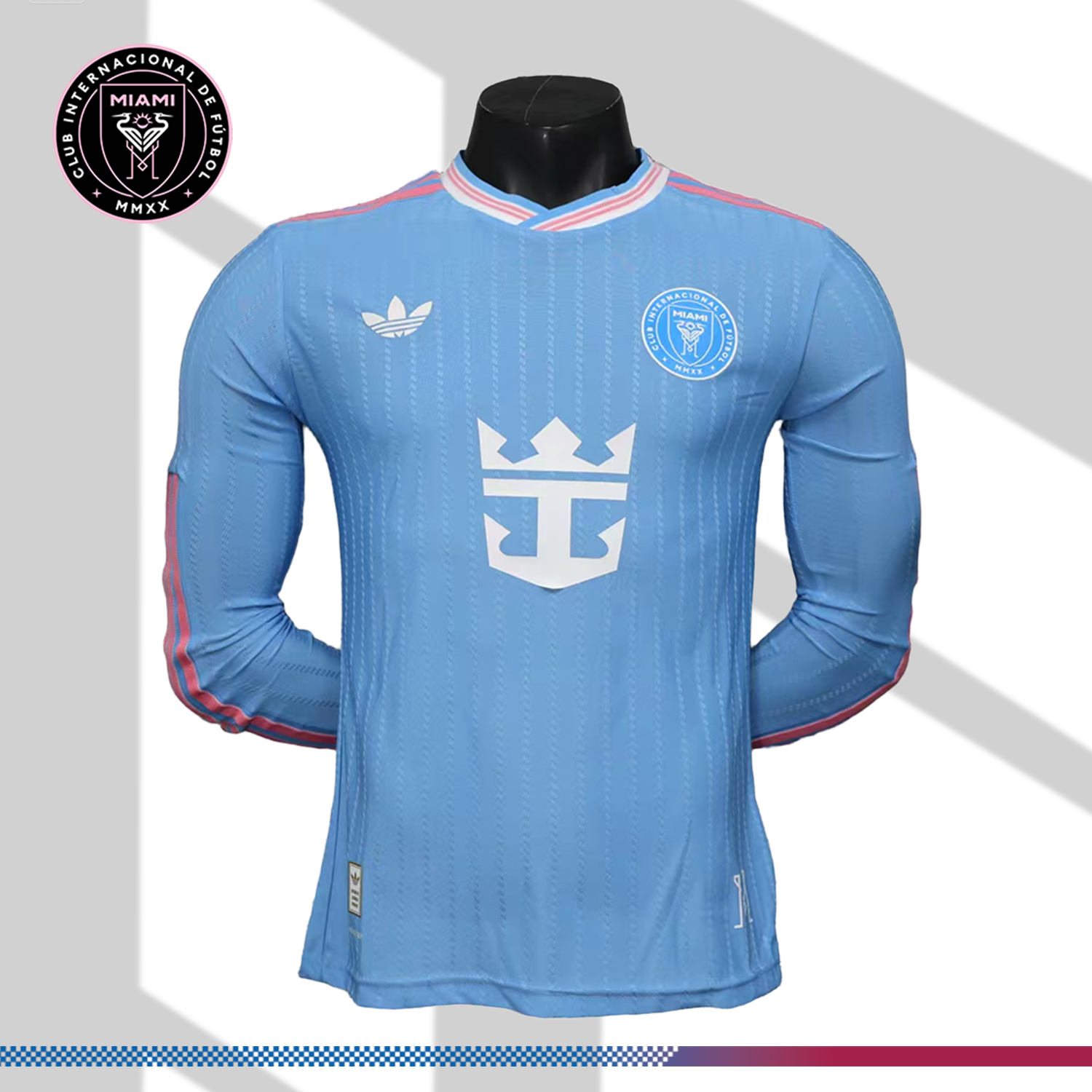 2025/2026 Miami Third Jersey Long Sleeve Football Shirt (Player Edition)