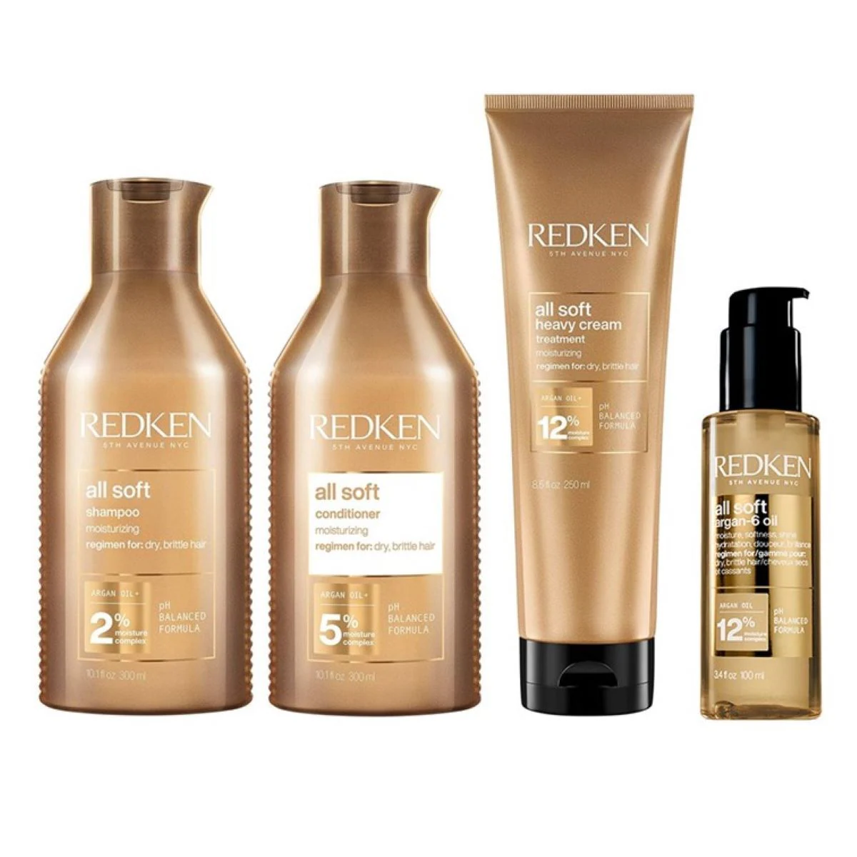 All Soft Bundle Heavy & Argan 4er Set