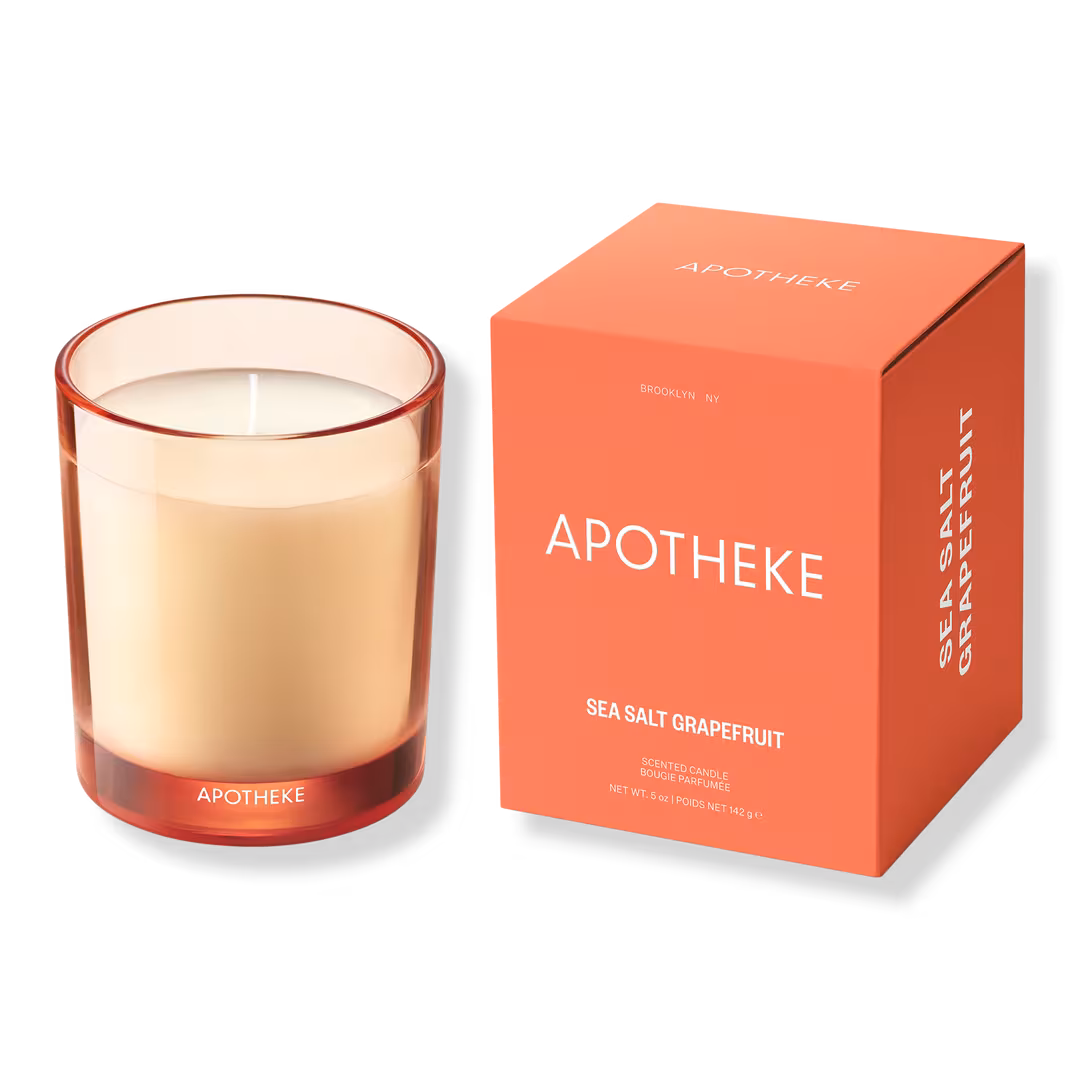 APOTHEKE  Sea Salt Grapefruit Scented Candle