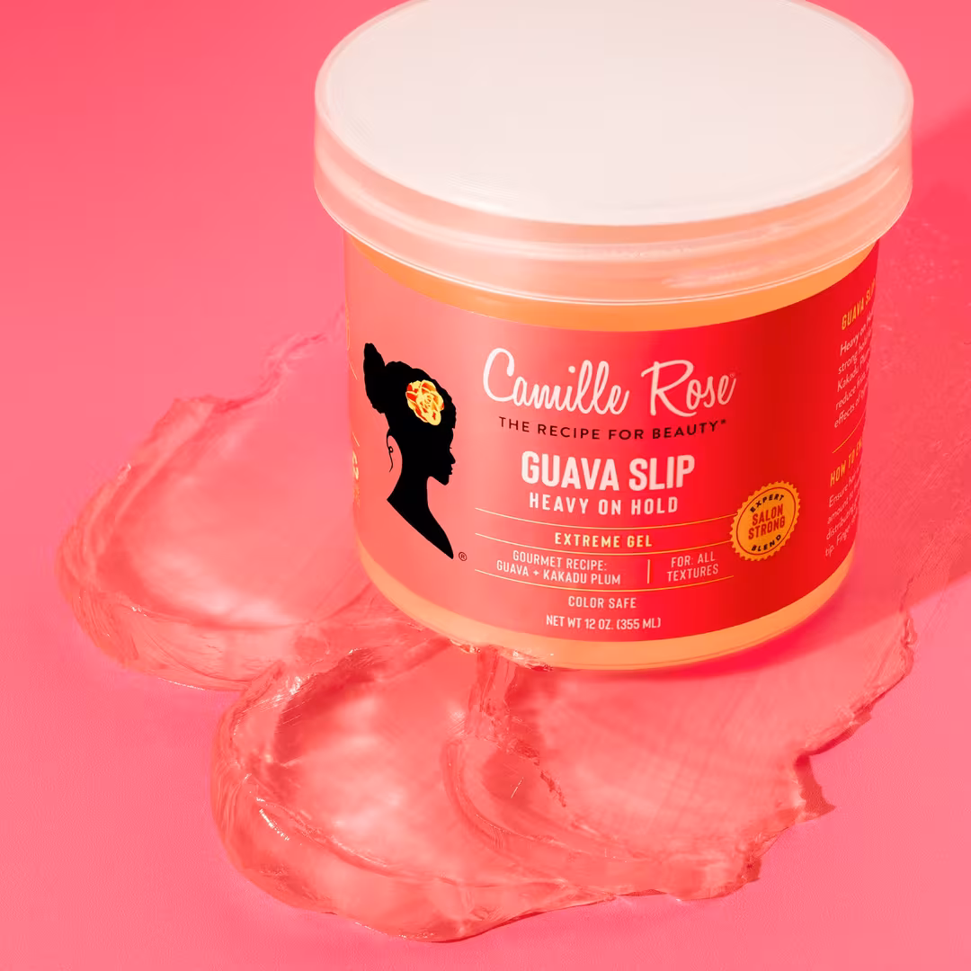 Camille Rose  Guava Slip Heavy On Hold Extreme Gel