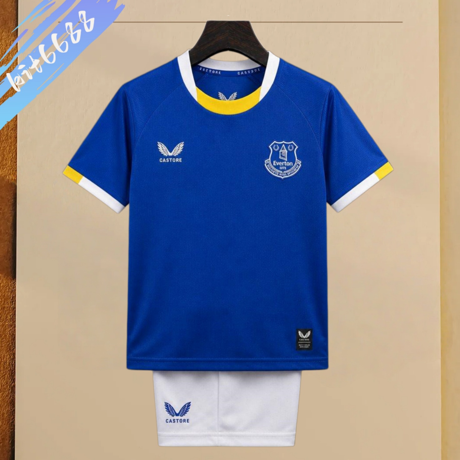 2026/2027 Everton Home Football Shirt (Kids Kit socks)