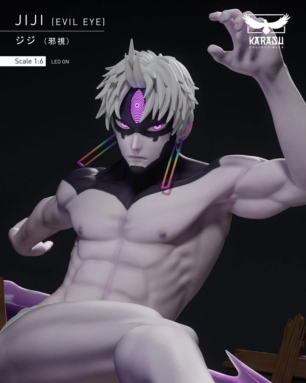 DanDaDan - JiJi Evil | Resin Statue | by Karasu Collectibles