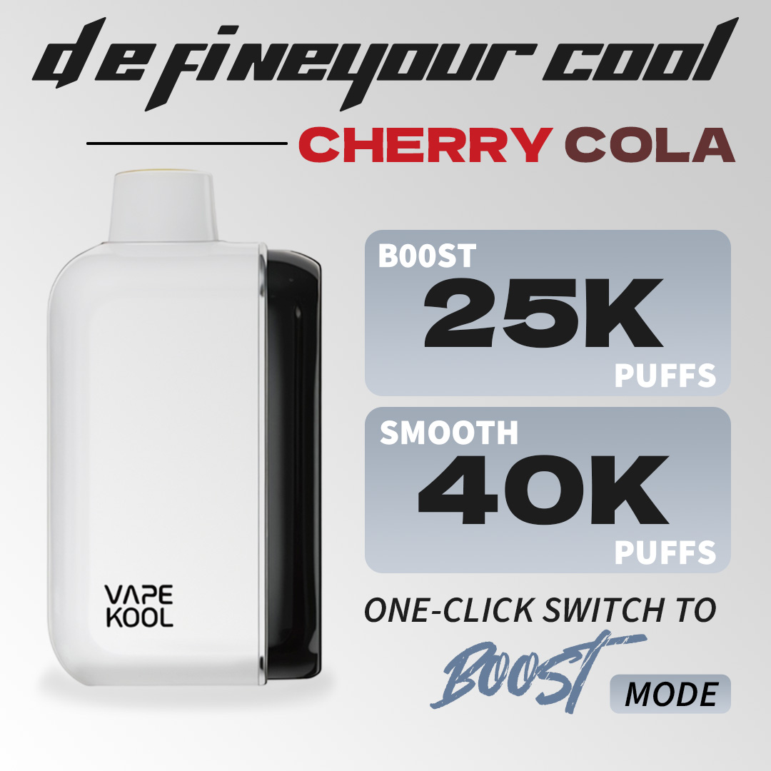 CHERRY COLA VAPEKOOL KOLOS 40000 PUFFS