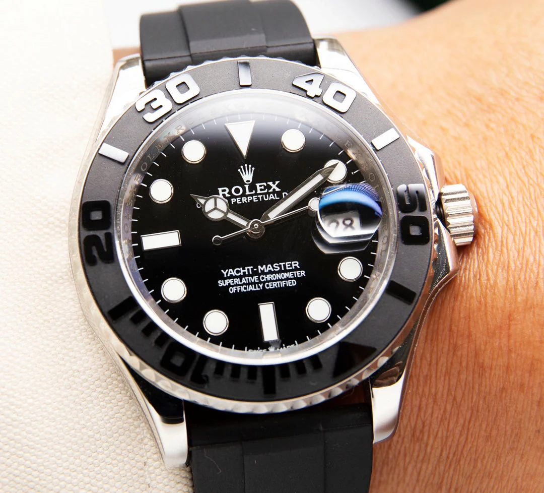Rolex Watch Yacht-Master 40mm Black Silver