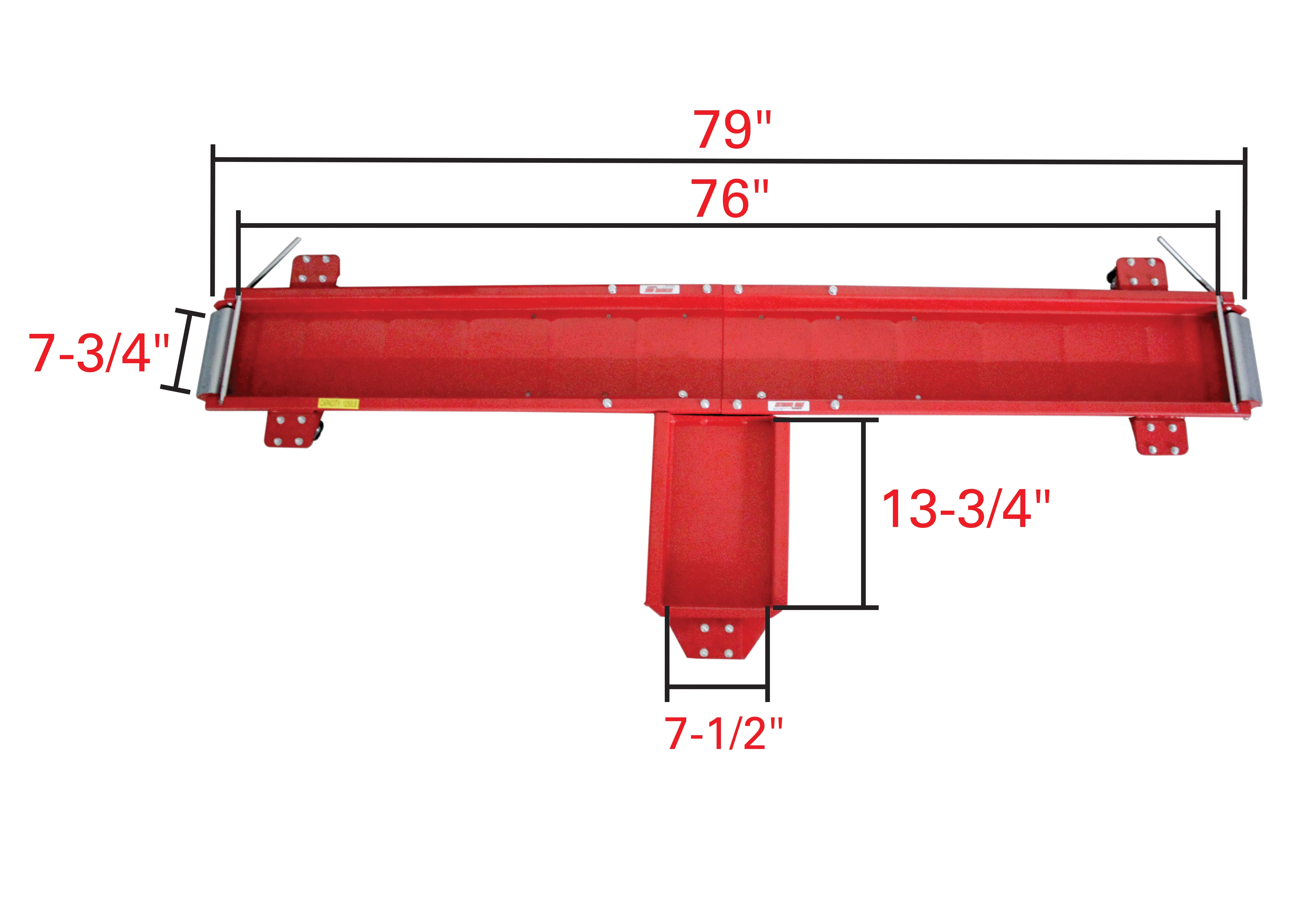 Extreme Max 5001.5077 Motorcycle Dolly 1250 lb. C Standard (76)