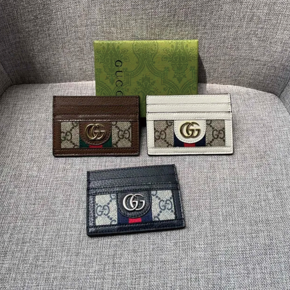 Gucci Wallets Ophidia GG Card Case 523159 XL54 10cm