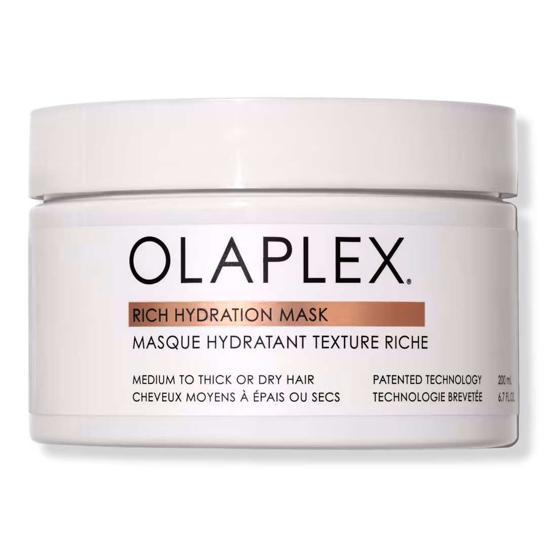 OLAPLEX  Rich Hydration Hair Mask for Dry or Medium to Thick Hair