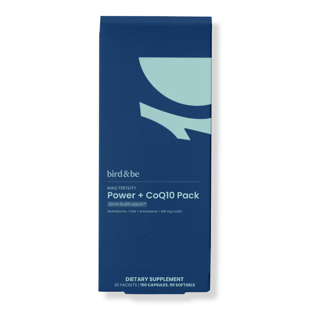 Bird&Be  Male Fertility Power + CoQ10 Pack