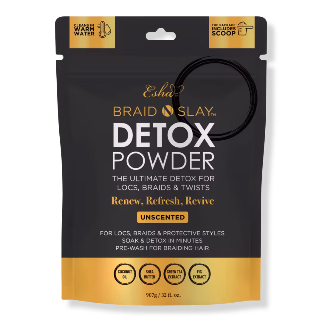 Esha  Braid N Slay Detox Powder - Unscented