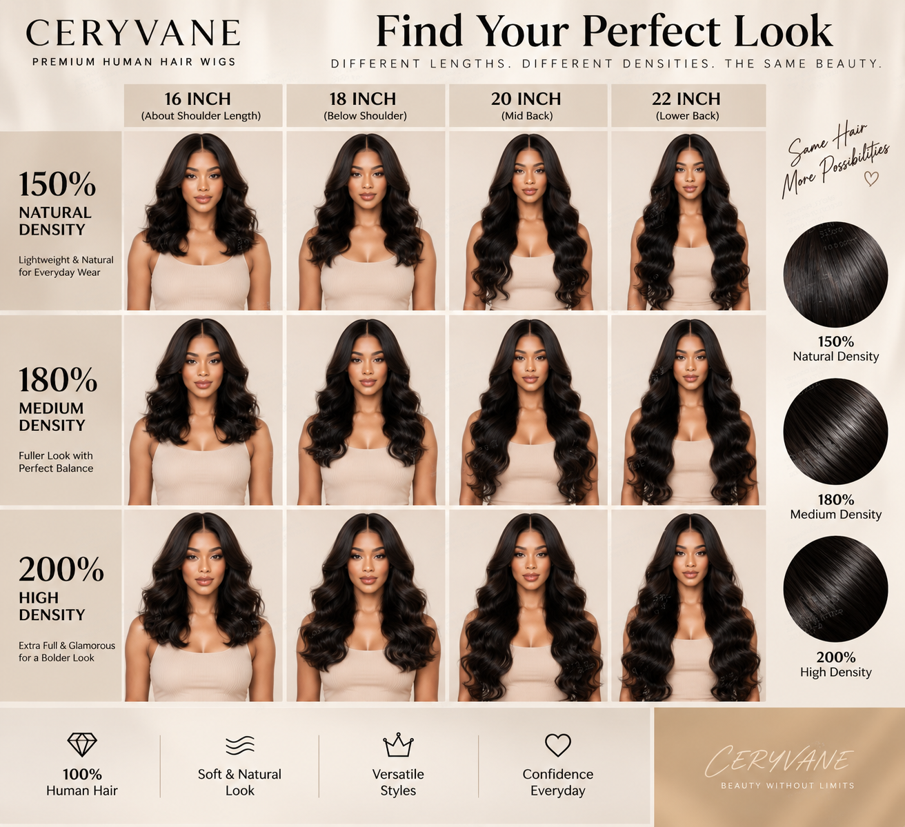 13x6 HD Lace Front Body Wave Human Hair Wig – Pre-Plucked