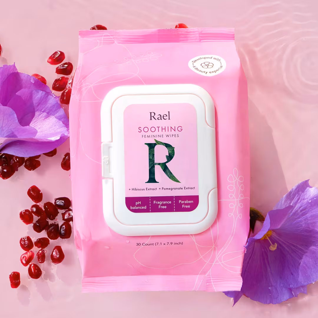 Rael  Soothing Feminine Wipes