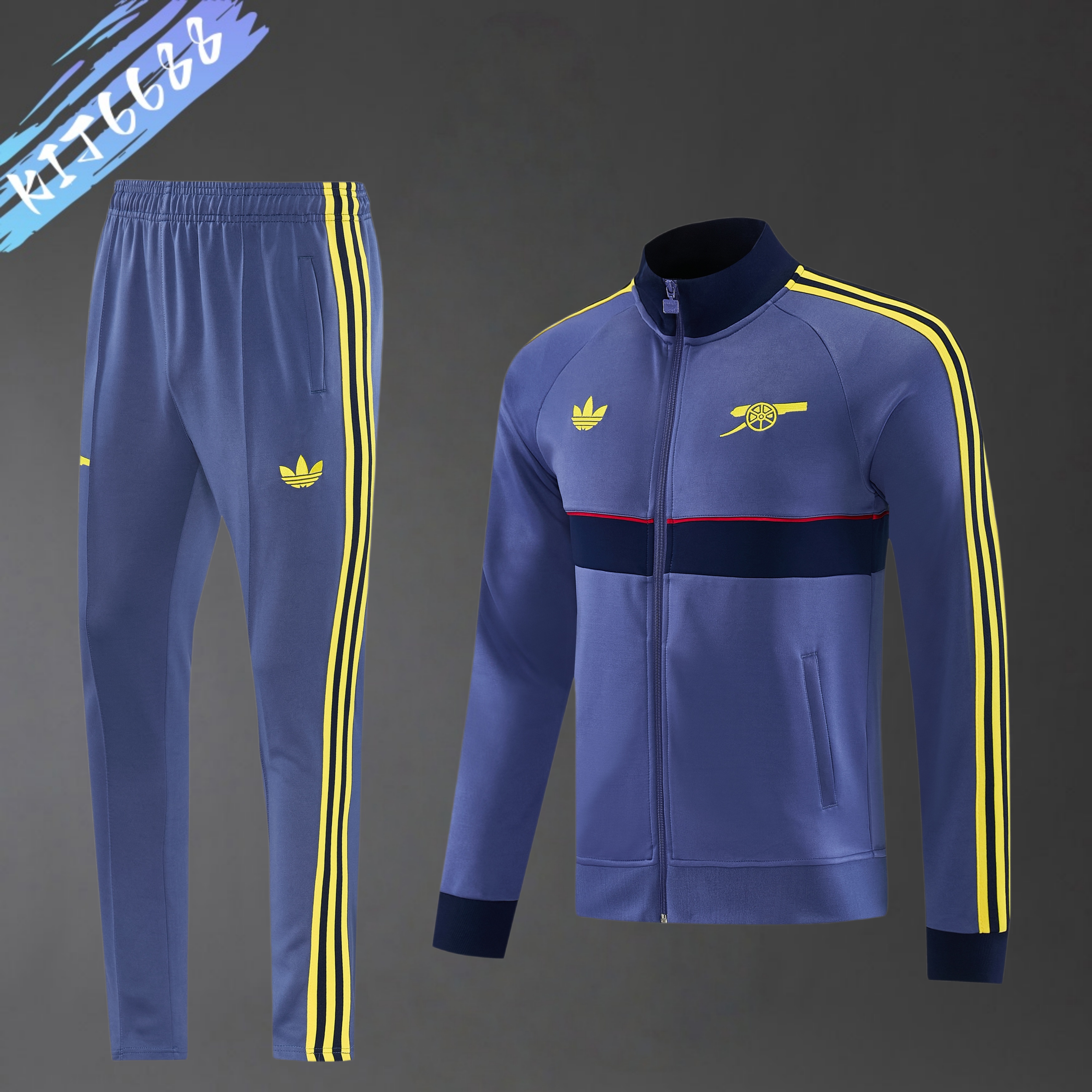 2026/2027 Arsenal Full Zipper Training Suit (Adult Set)