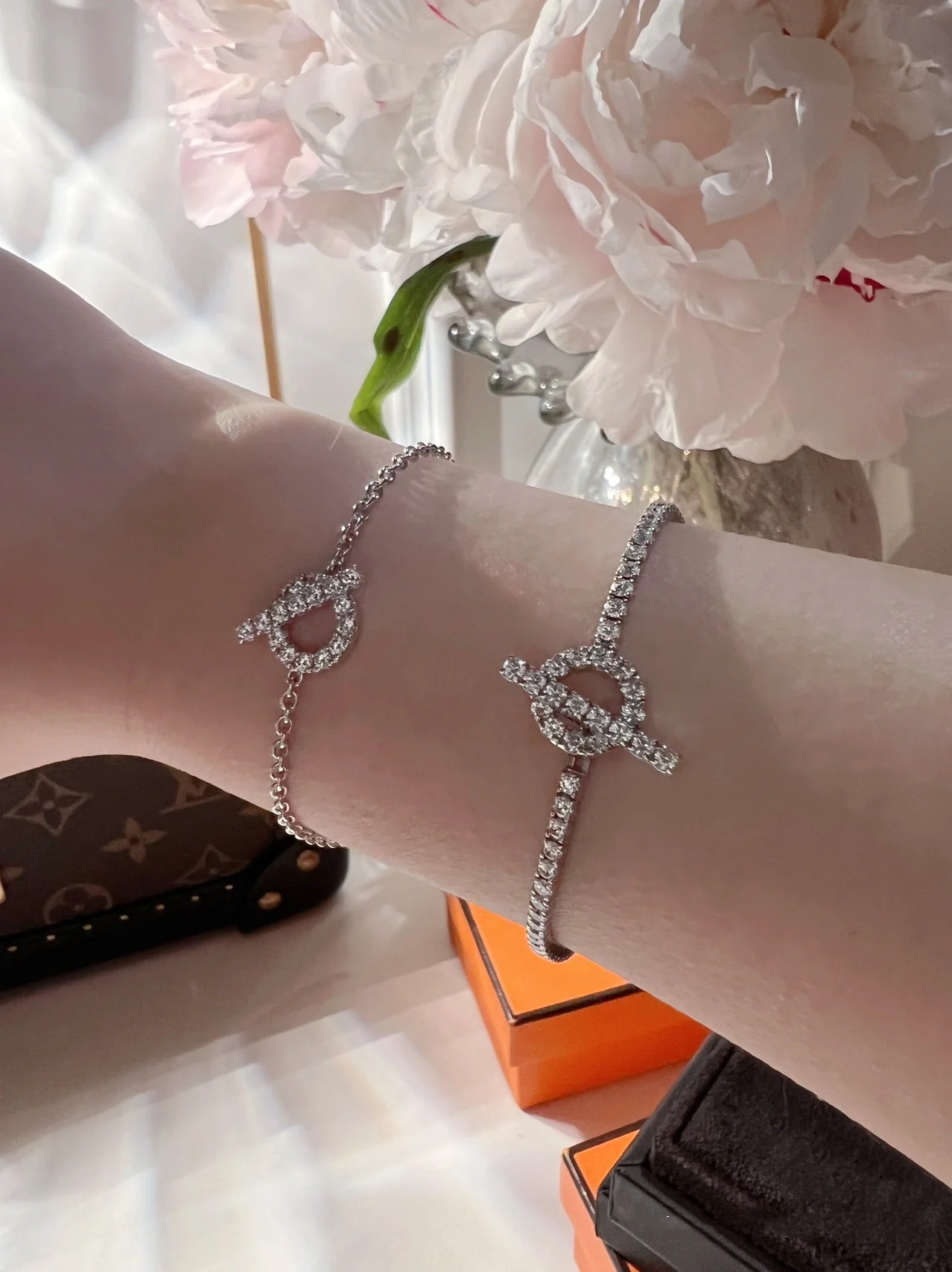Hermes Diamond Finesse Bracelet