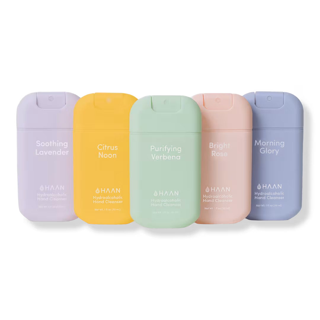 HAAN  Hydrating Hand Cleansing Spray Aloe Vera 5 Pc Set