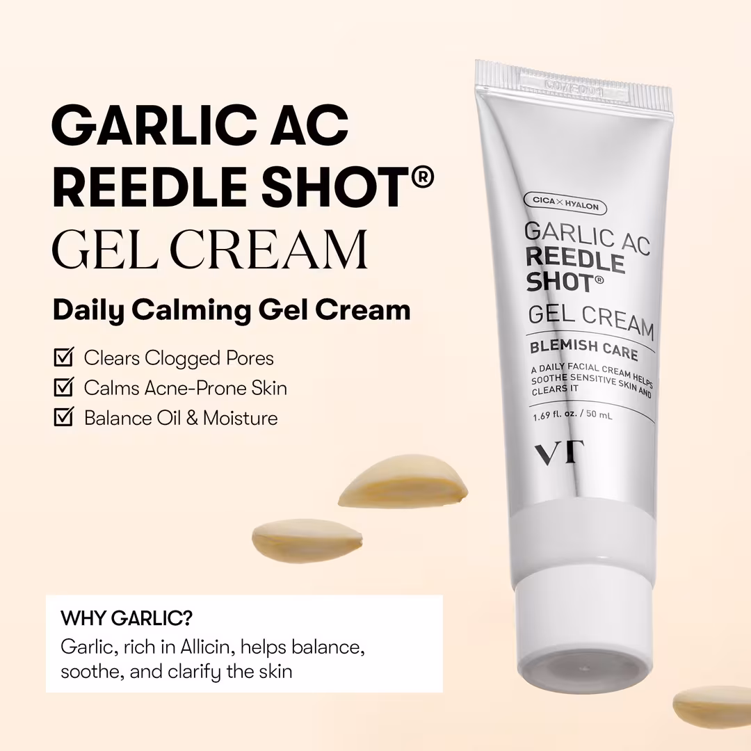 VT Cosmetics  Garlic AC Reedle Shot Gel Cream