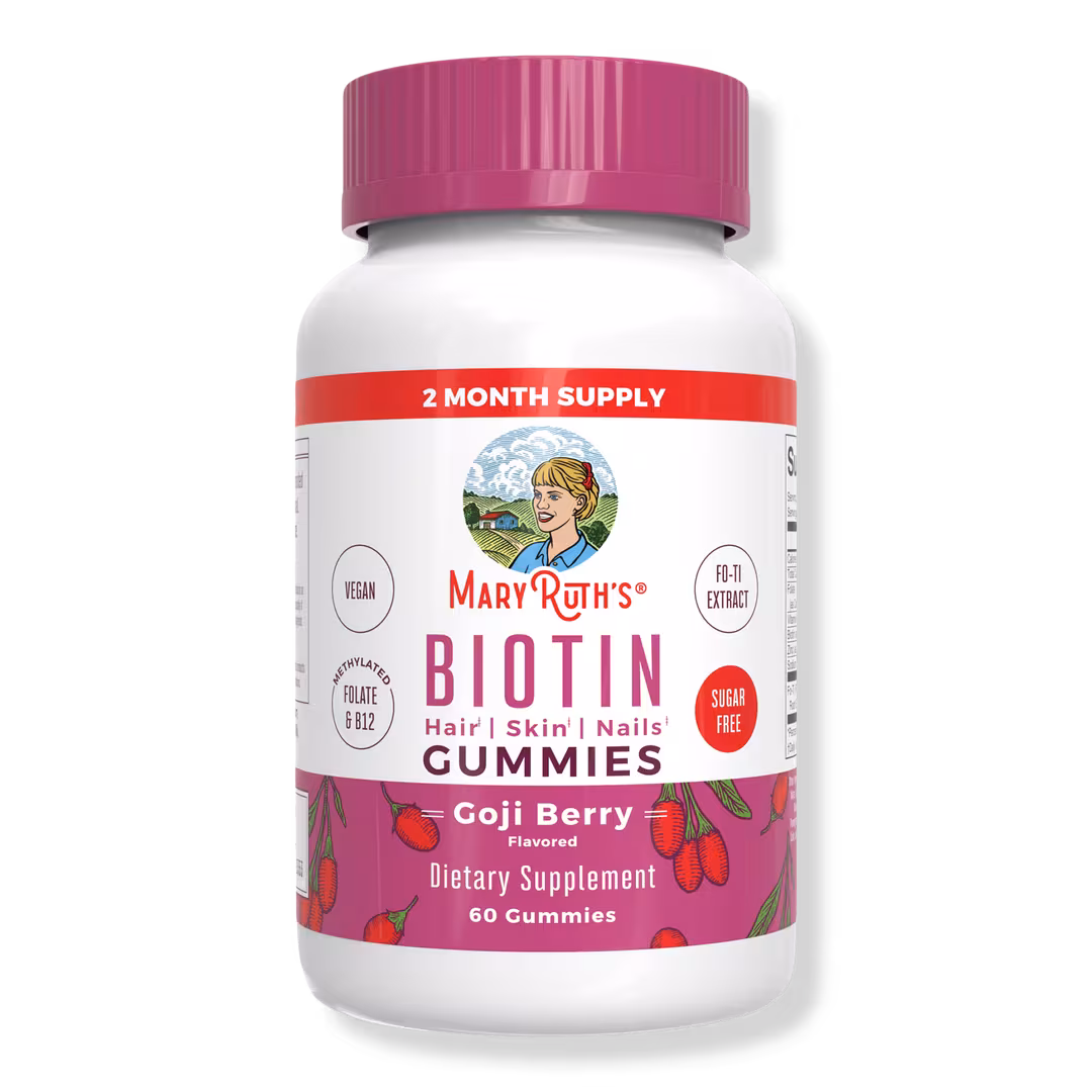 MaryRuth's  Biotin Gummies Goji Berry