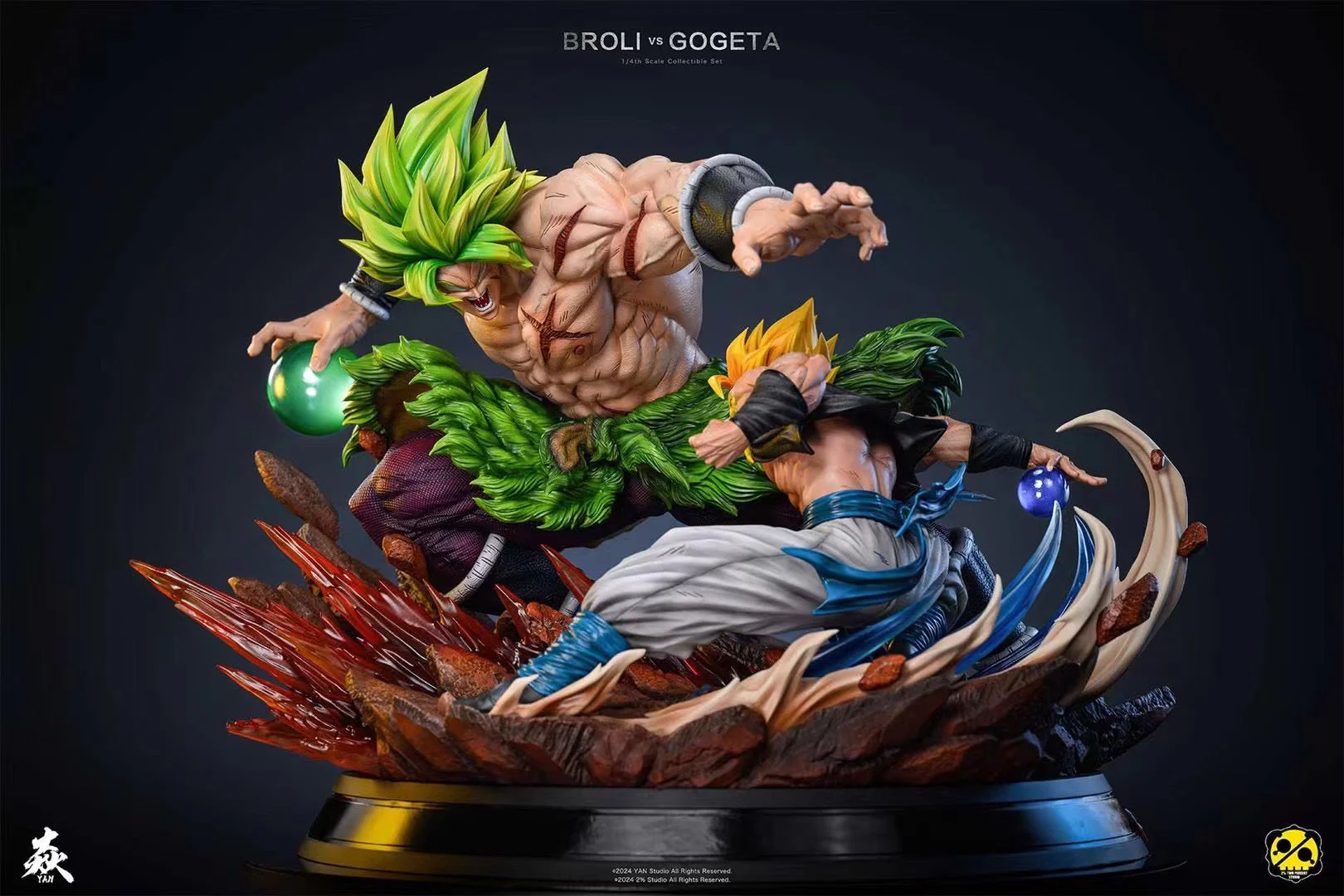 Two Percent Studio x Yan Studio - Broly vs Gogeta | 布罗利 vs 悟吉塔