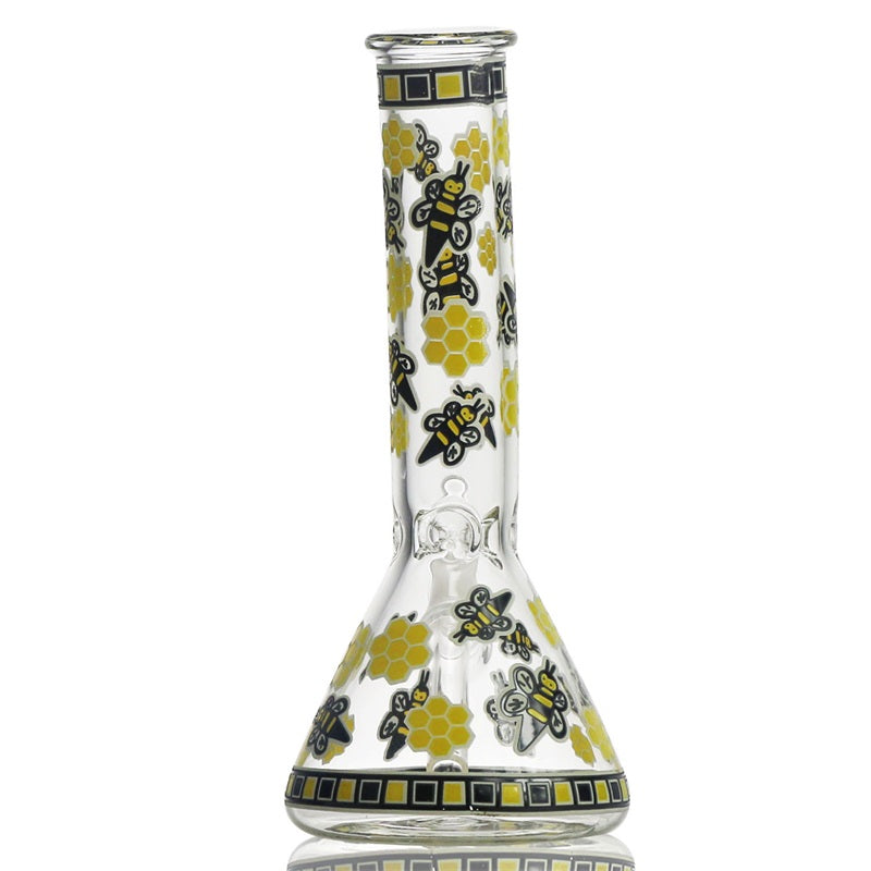 8 Glow-In-The-Dark Honeybee Beaker Bong