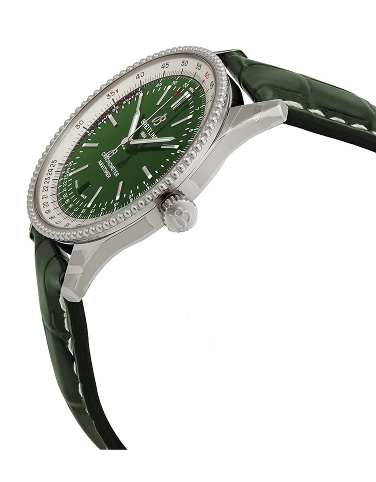 Replica Breitling Navitimer Green Dial Stick Markers A173261A1L1P2