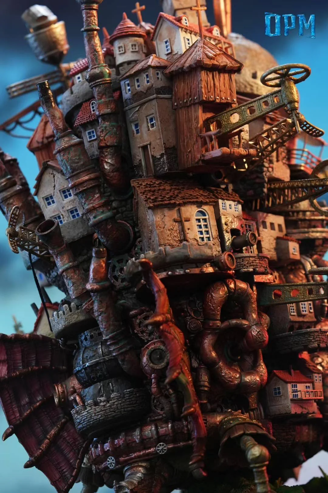 OPM Studio - Howl’s Moving Castle The Walking Castle (Desktop Series 009) | 哈尔的移动城堡 行走的城堡 (桌面场景系列009)