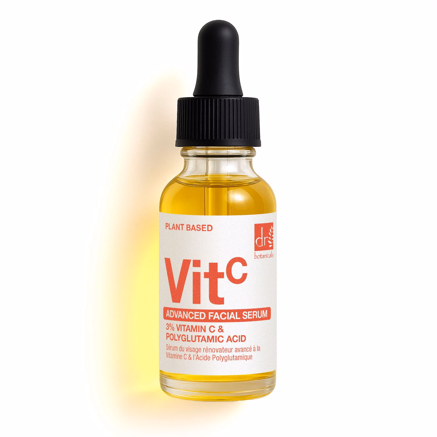 Erweitertes Gesichtsserum mit 3% Vitamin C und Polyglutaminsäure