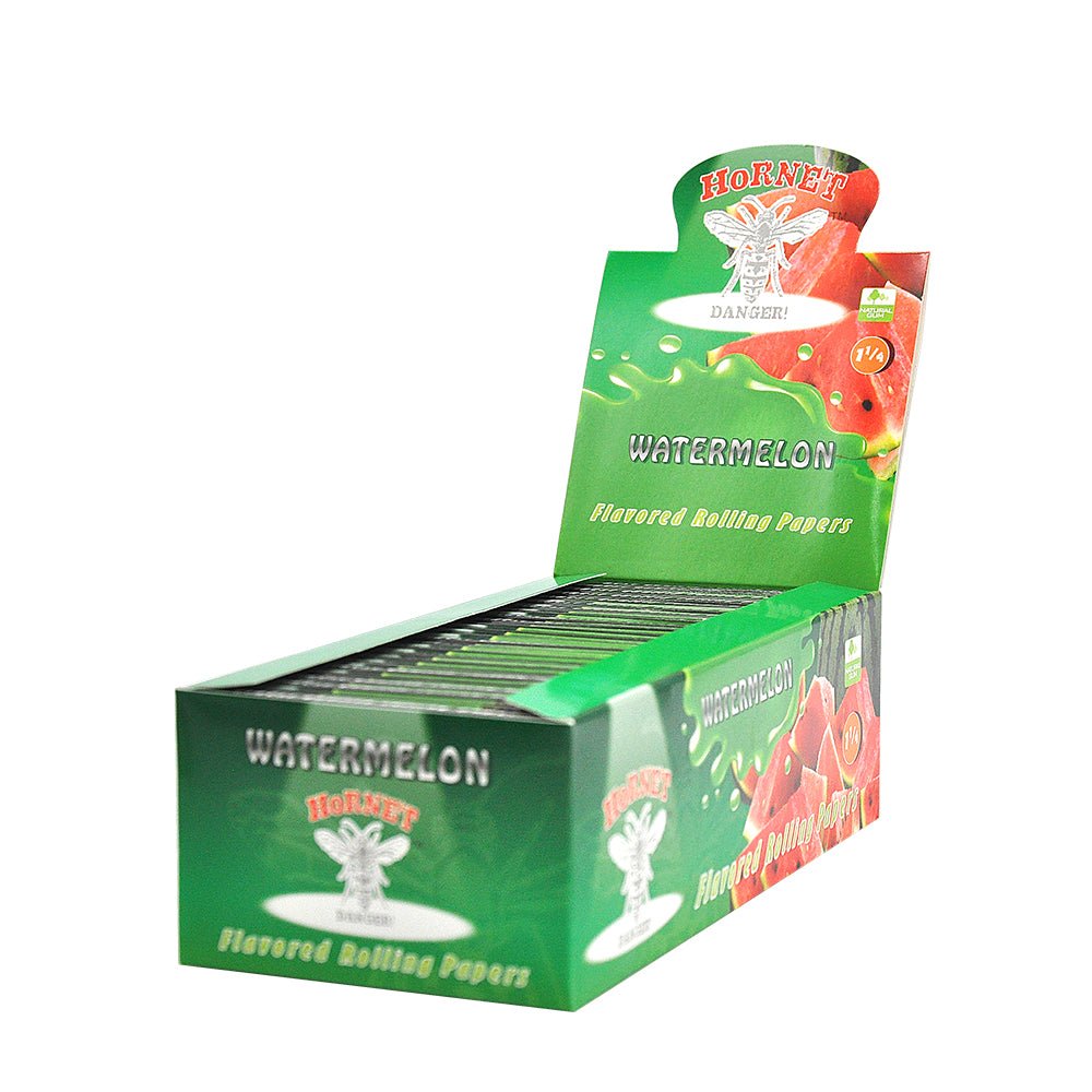 Hornet Watermelon Flavored Rolling Paper Box of 50 Booklets/2500 sheets