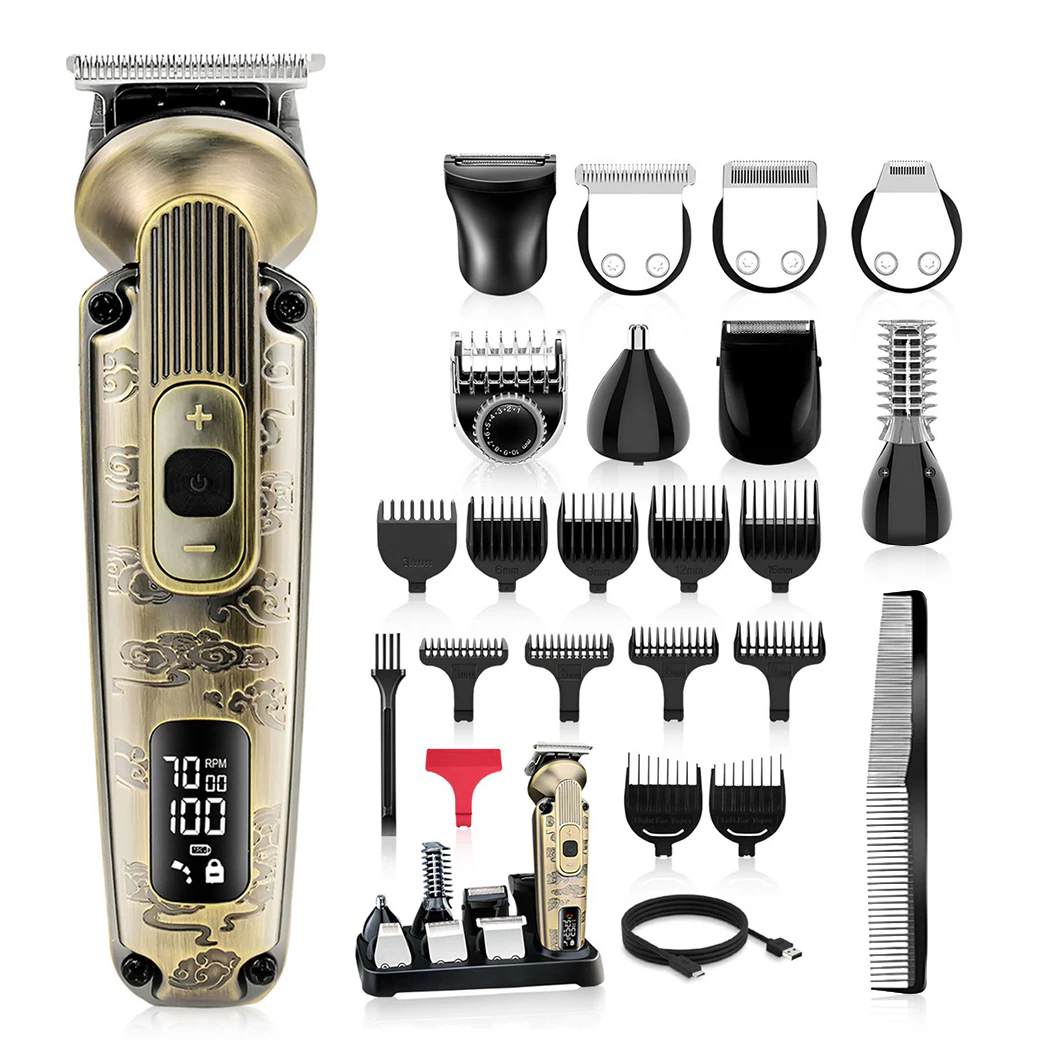 9-in-1 Barttrimmer für Männer – Trimmer für Bart und Körper