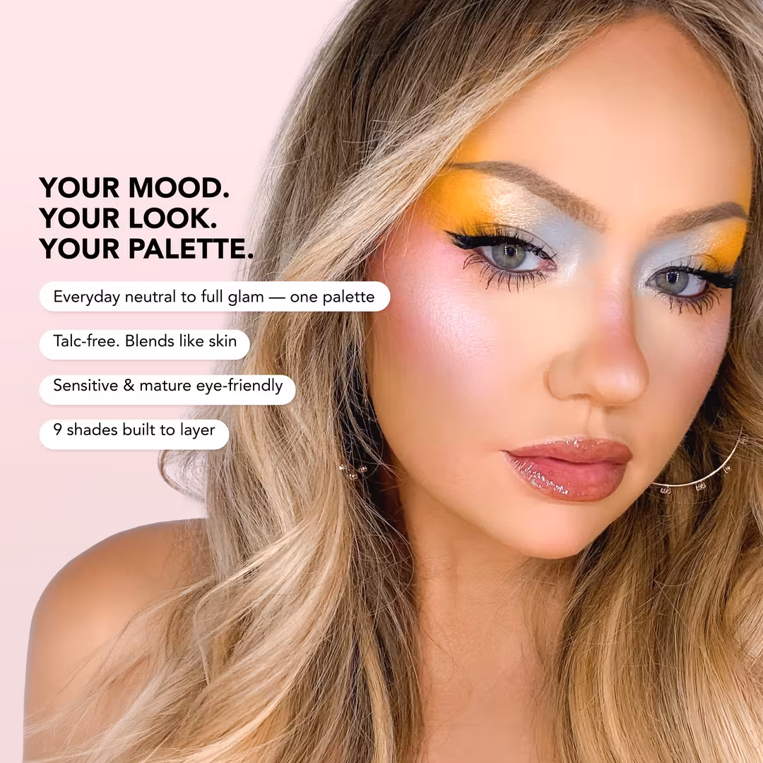 Doll 10  Chelsea Bananas x Doll 10 Totally Bananas Talc-Free Eyeshadow Palette