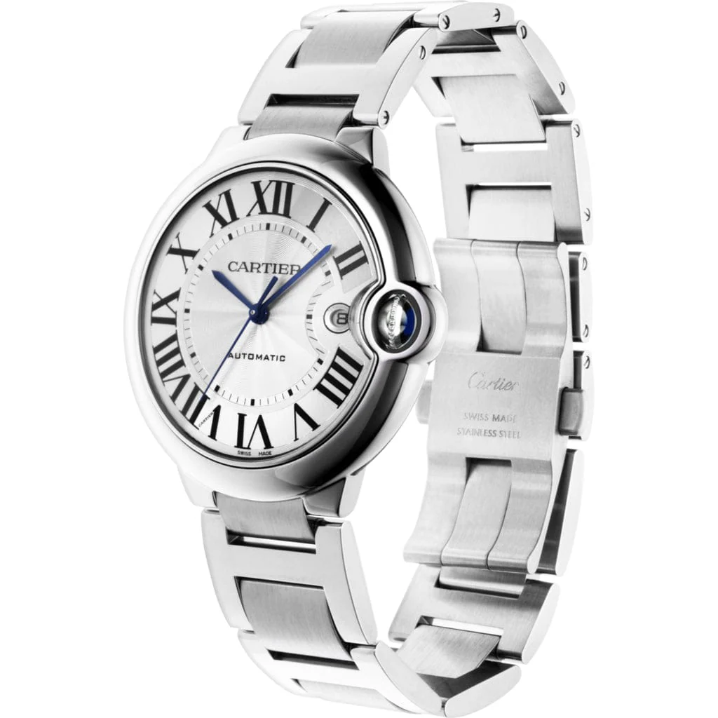 Cartier Ballon Bleu 42 mm W69012Z4(Box NOT Included)