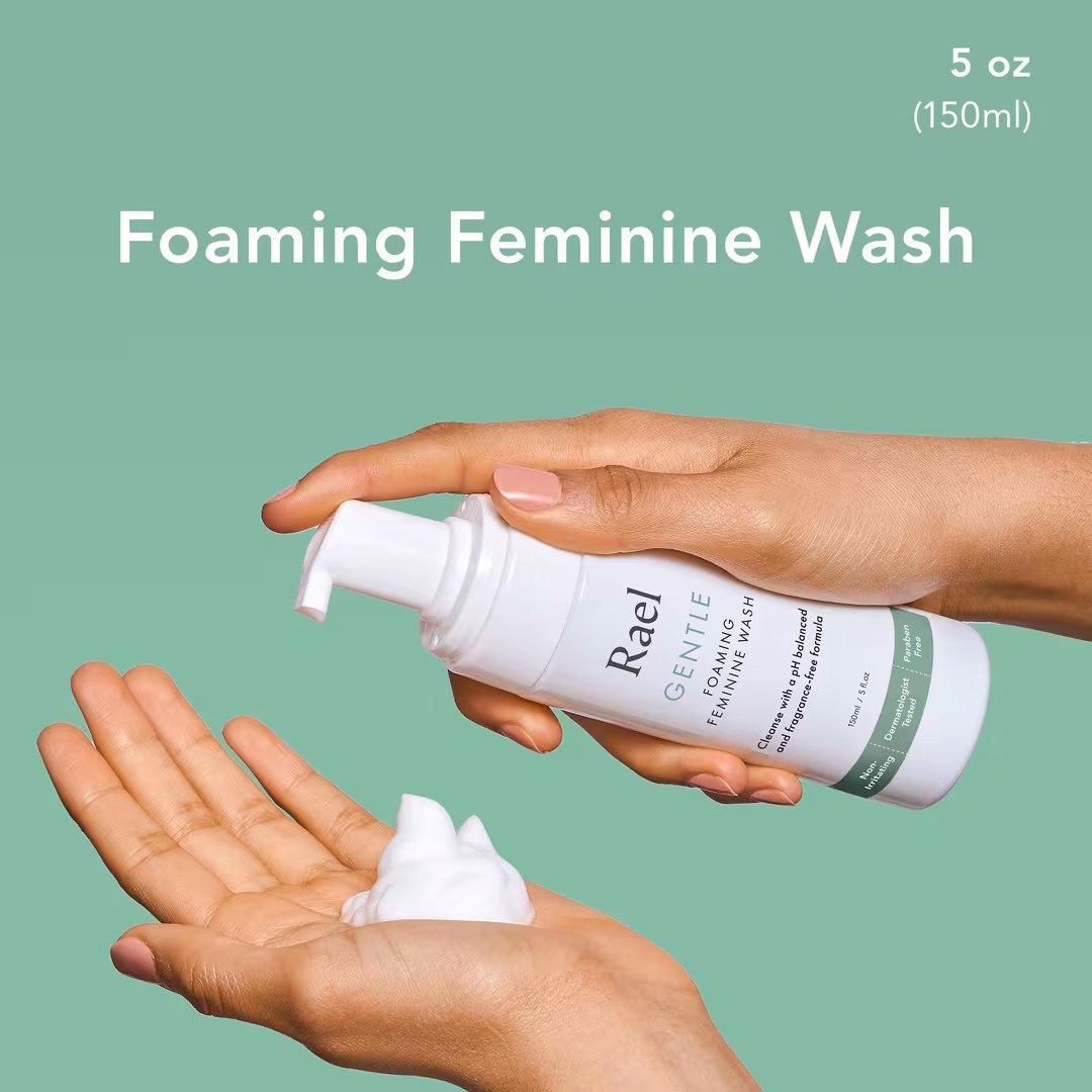 Rael  Gentle Foaming Feminine Wash