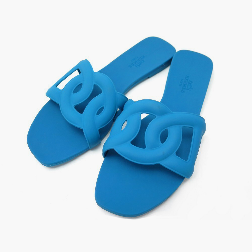 Hermes Rubber Aloha Sandals