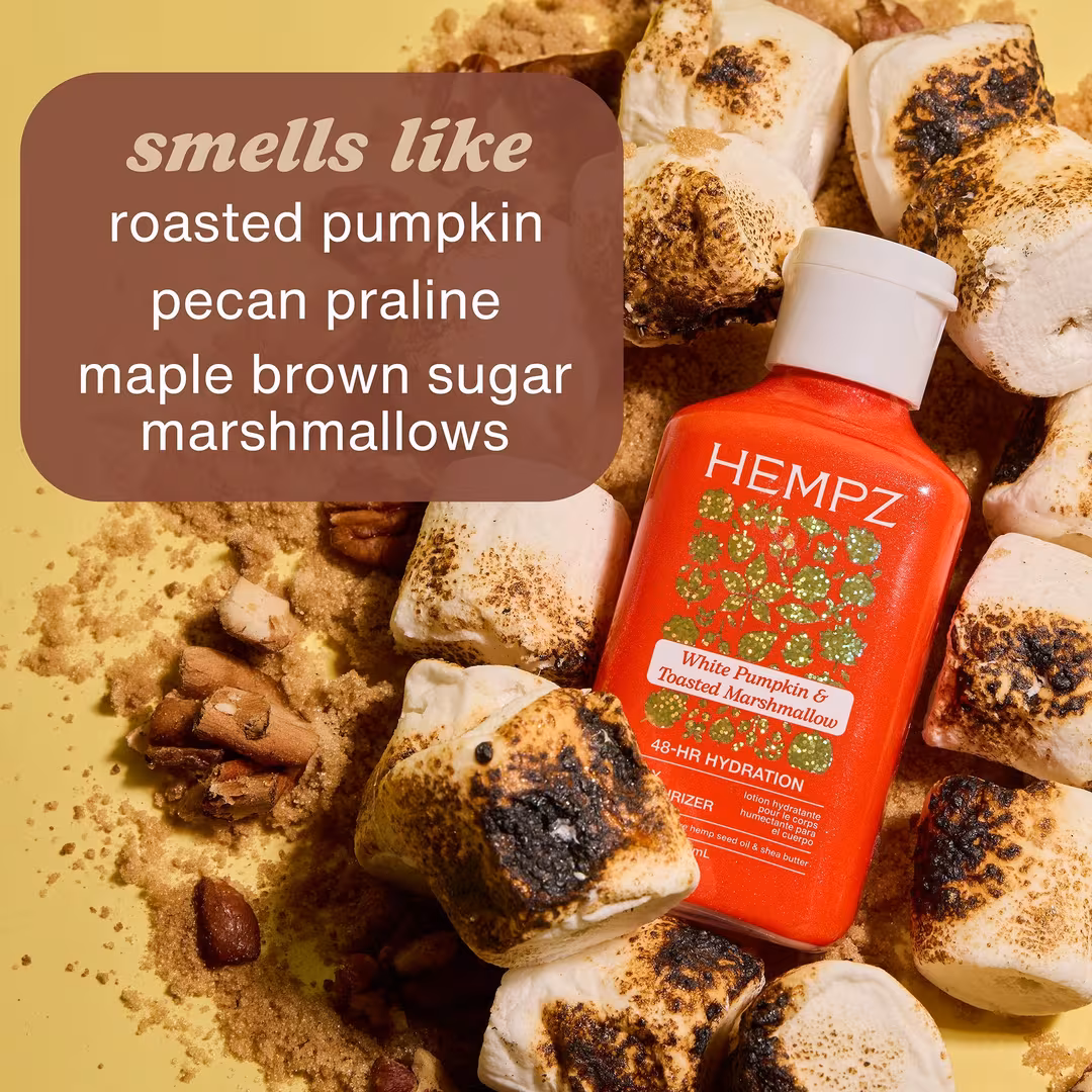 Hempz  Limited Edition White Pumpkin & Toasted Marshmallow Body Moisturizer