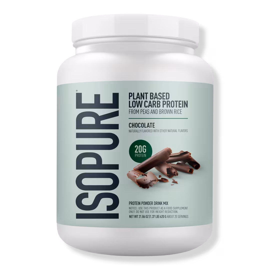 Isopure Protein  Plant Based Low Carb Protein