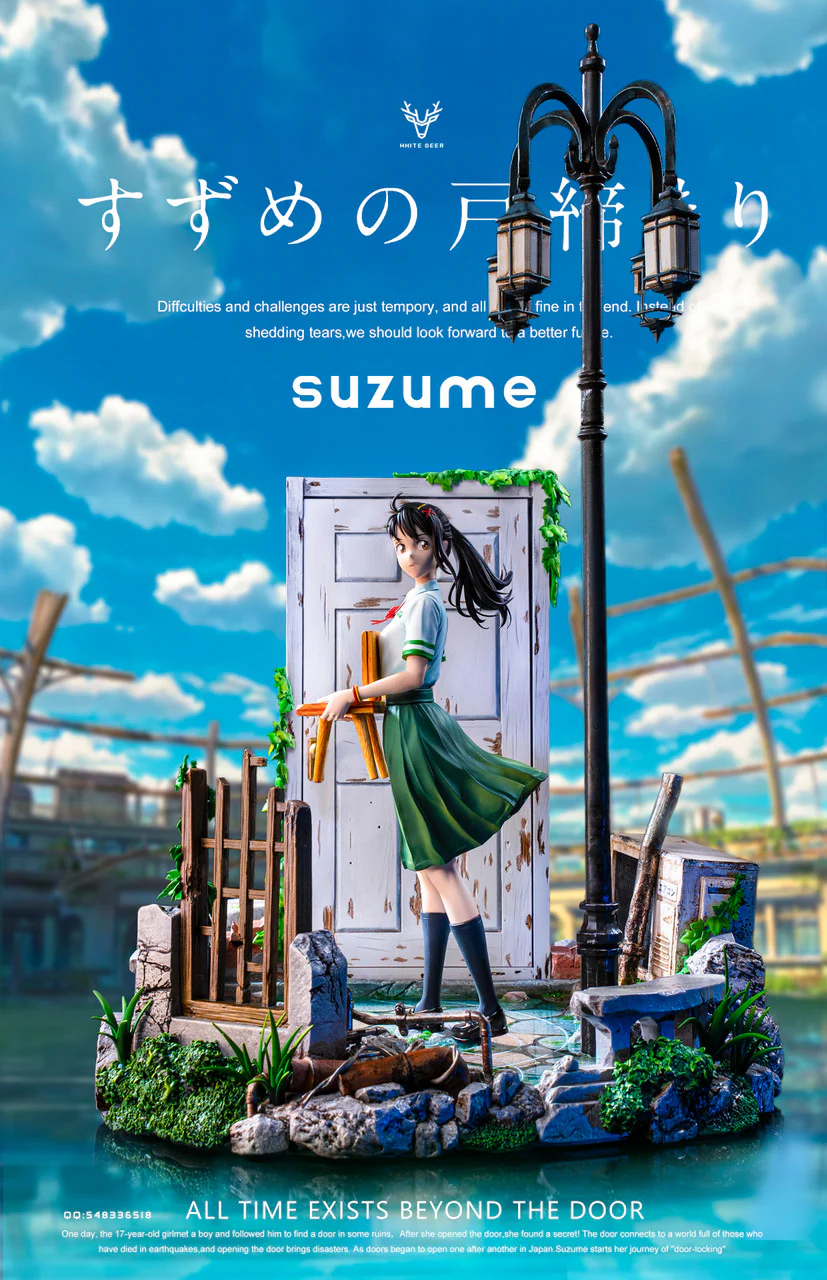 Suzume - Suzume | Resin Statue | by White Deer Studio