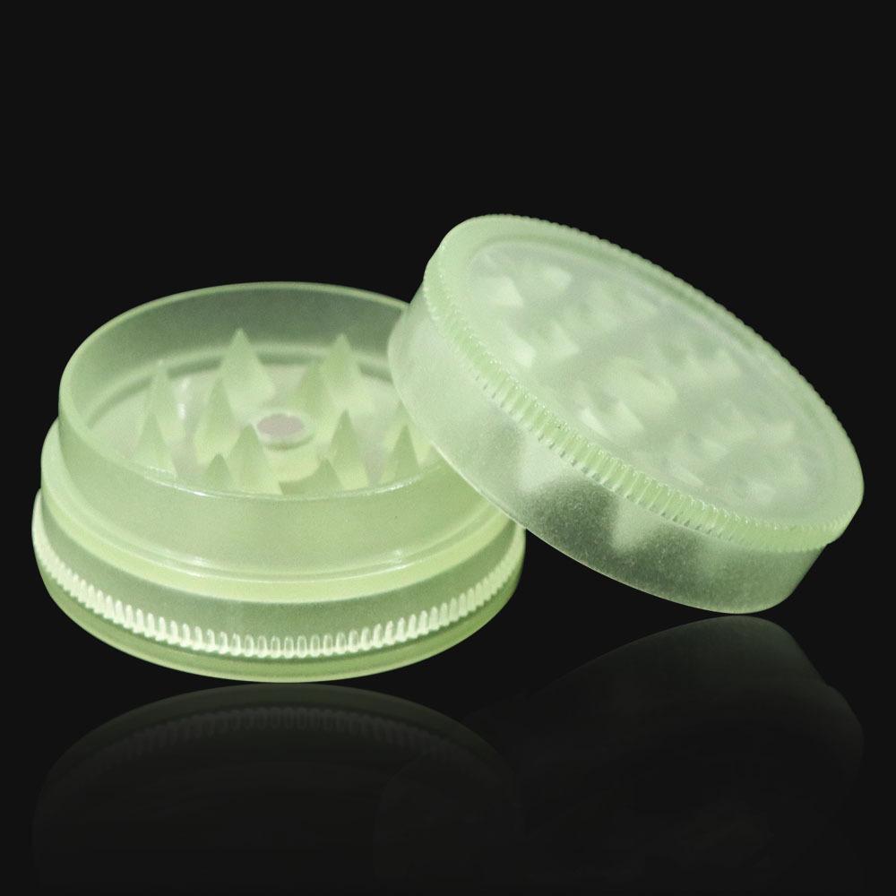 Luminous Plastic 2 Layer Herb Grinder