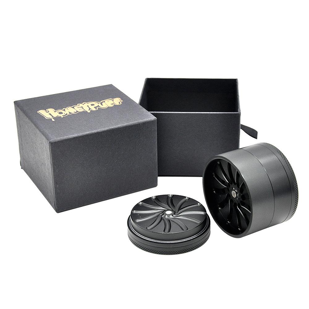 Honeypuff Novelty Flower Pedal Herb Grinder 4 Layer (3 Colors)