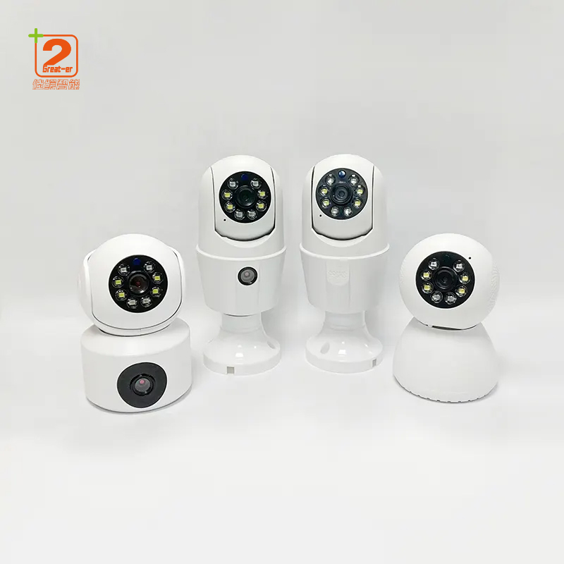 Bulb-Style Security Monitor, Wireless WiFi Cam with Real-Time Phone Live Feed for Home Protection