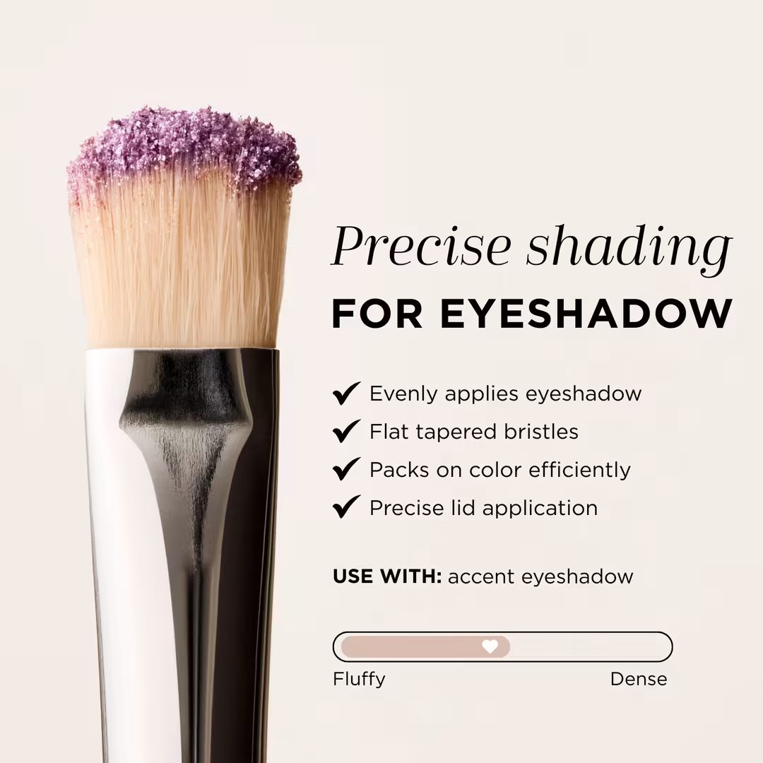HALEYS Beauty  Flat Eyeshadow Brush