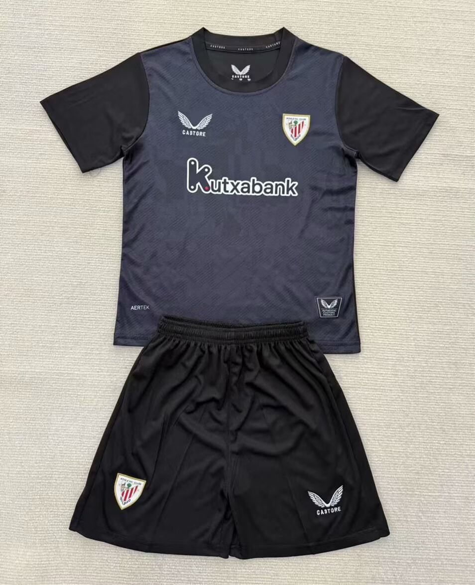 Athletic Bilbao Goalkeeper Kids Suit 25/26