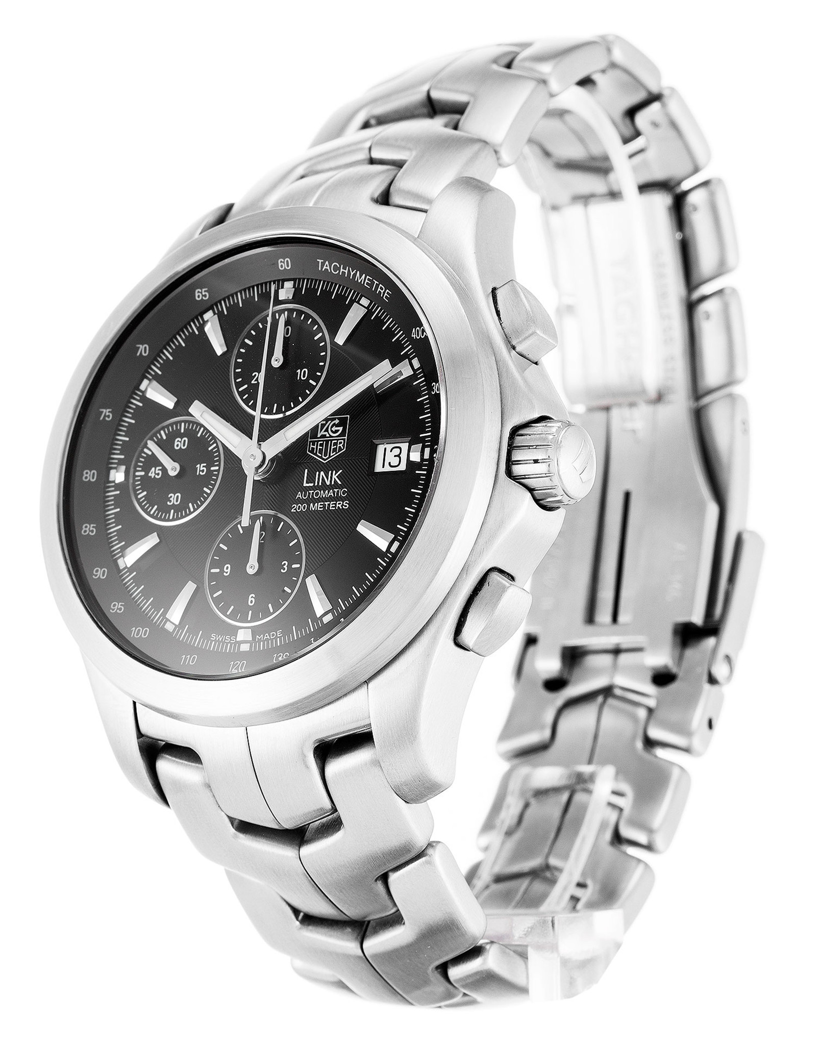 Replica Tag Heuer Link Black Dial Stick Markers CJF2110.BA0594 42 MM