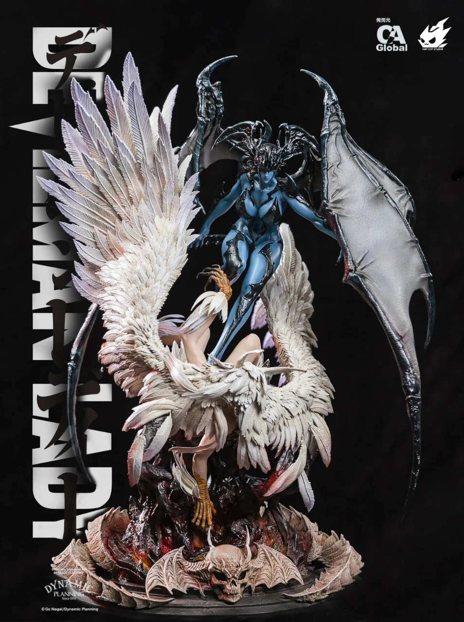Devilman - Jun Fudo vs. Ran Asuka | 1:6 Resin Statue | by HotCat Studio