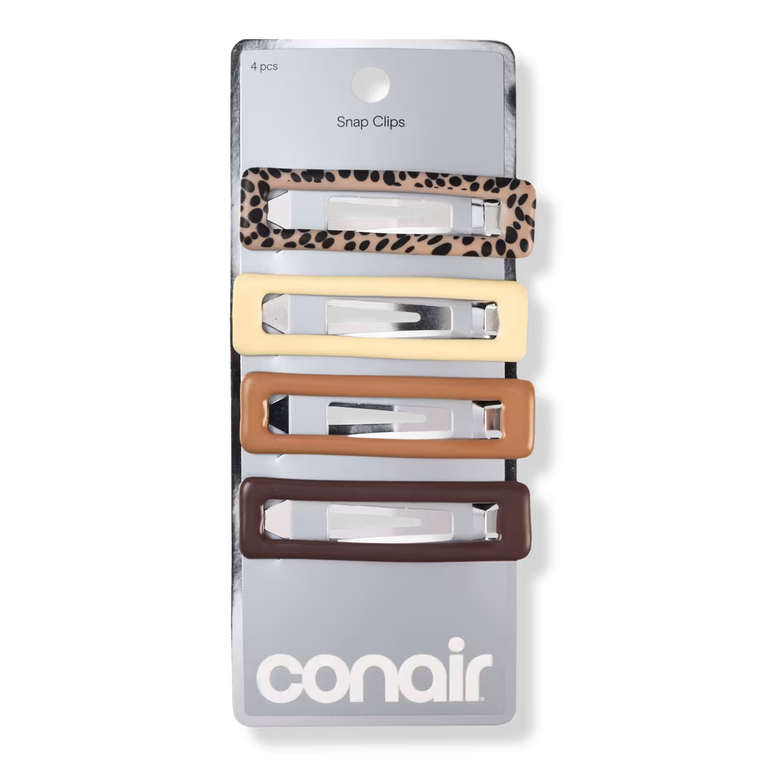 Conair Accessories  Rectangle Snap Clips